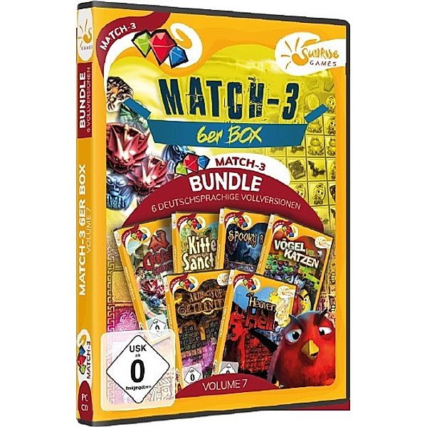 Match 3 6-Er Box Vol.7 (PC)