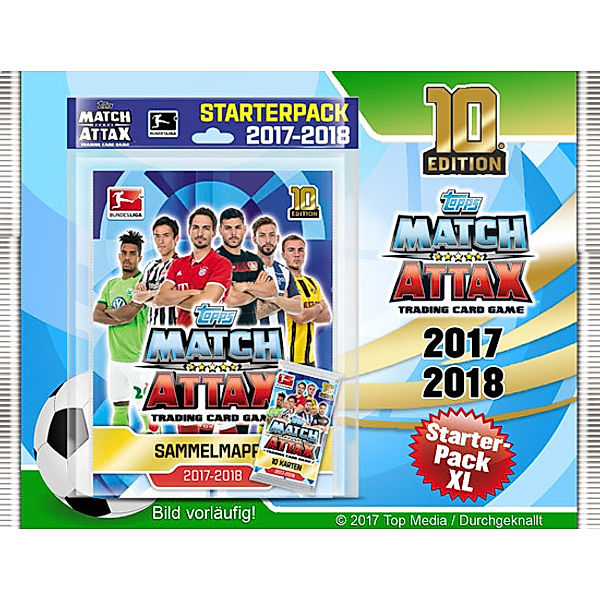 Match Attax 2017/2018 Starterpack Xl