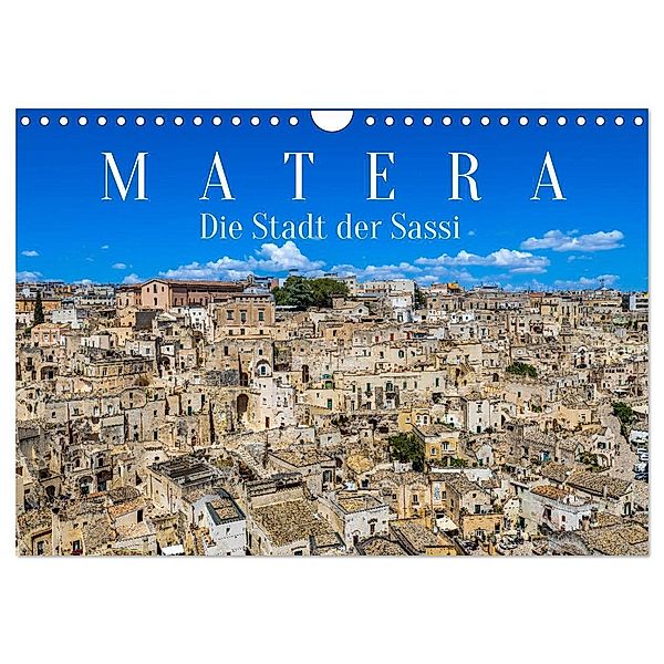 Matera - Die Stadt der Sassi (Wandkalender 2024 DIN A4 quer), CALVENDO Monatskalender, Dieter Meyer