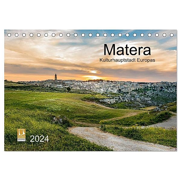 Matera (Tischkalender 2024 DIN A5 quer), CALVENDO Monatskalender, Carmen Steiner und Matthias Konrad