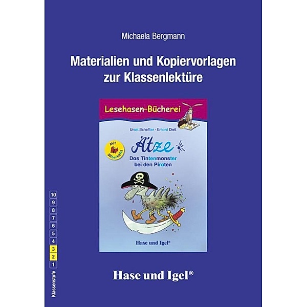 Materialien und Kopiervorlagen zur Klassenlektüre: Ätze - Das Tintenmonster bei den Piraten / Silbenhilfe, Michaela Bergmann