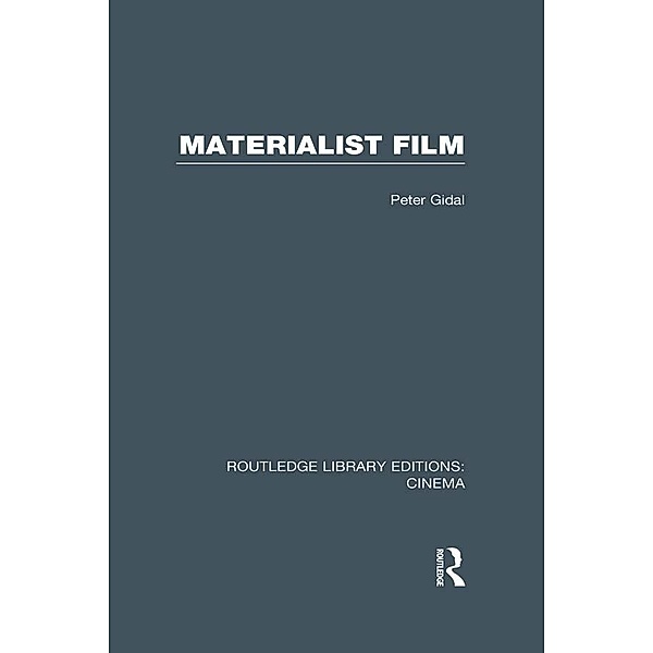 Materialist Film, Peter Gidal