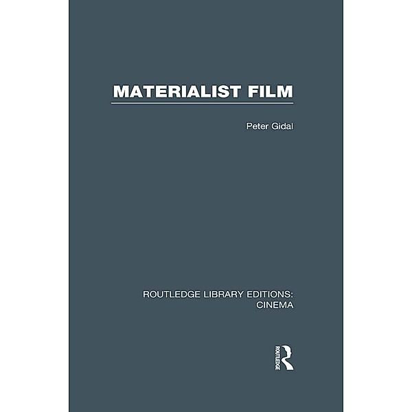 Materialist Film, Peter Gidal
