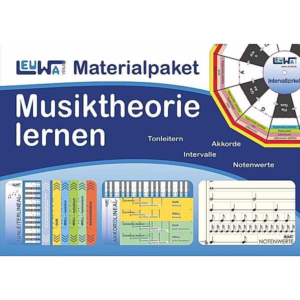 Materialpaket, Musiktheorie lernen, Martin Leuchtner, Bruno Waizmann