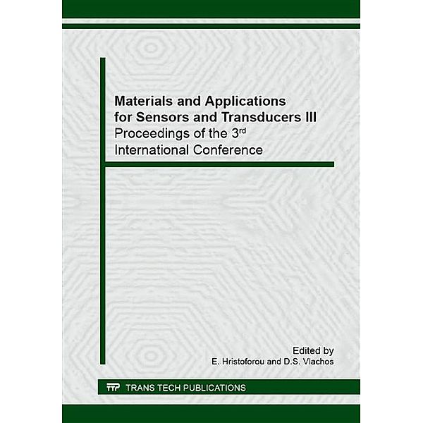 Materials and Applications for Sensors and Transducers III