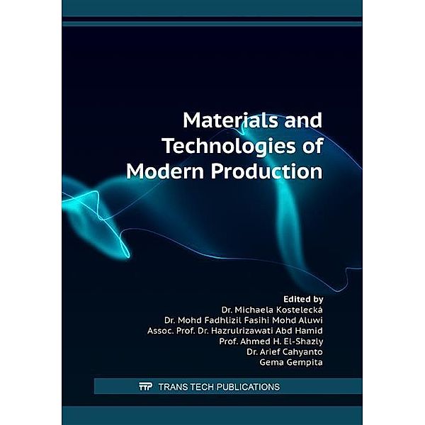 Materials and Technologies of Modern Production