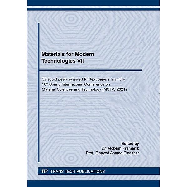 Materials for Modern Technologies VII