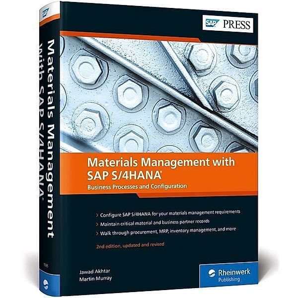 Materials Management with SAP S/4HANA, Jawad Akhtar, Martin Murray