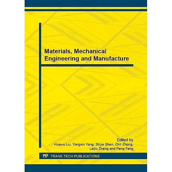 Materials, Mechanical Engineering and Manufacture