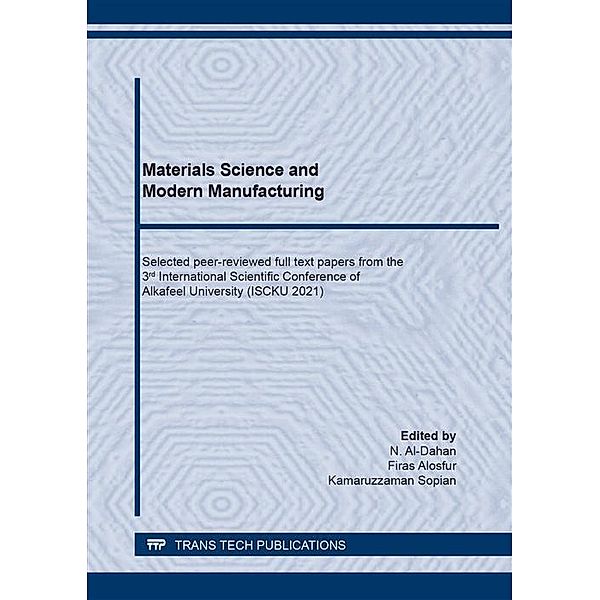 Materials Science and Modern Manufacturing