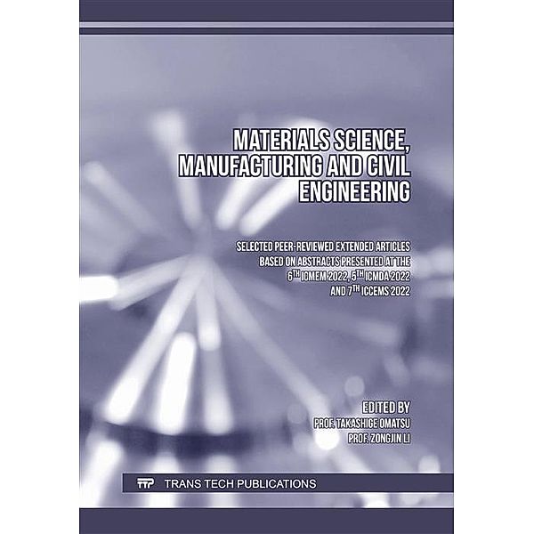 Materials Science, Manufacturing and Civil Engineering