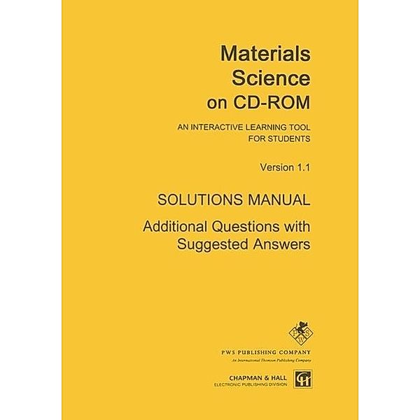 Materials Science on CD-ROM