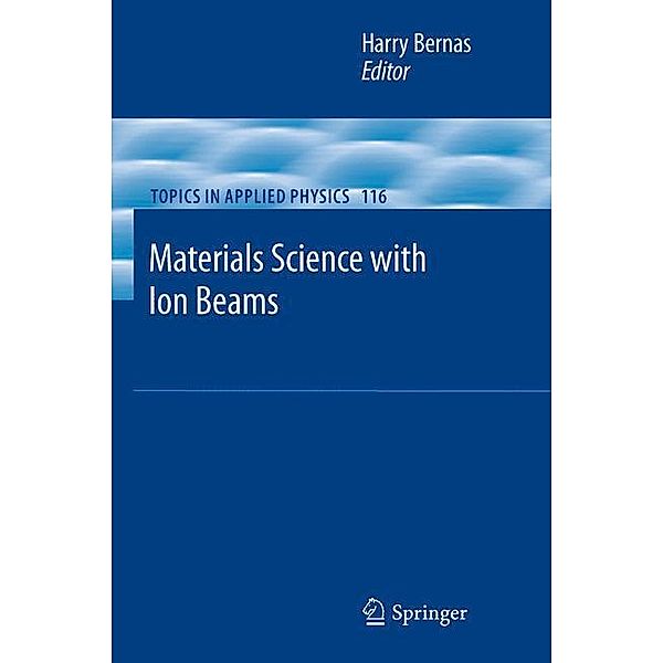 Materials Science with Ion Beams