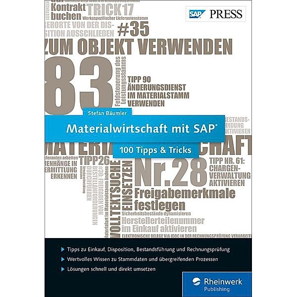 Materialwirtschaft mit SAP - 100 Tipps & Tricks / SAP Press, Stefan Bäumler
