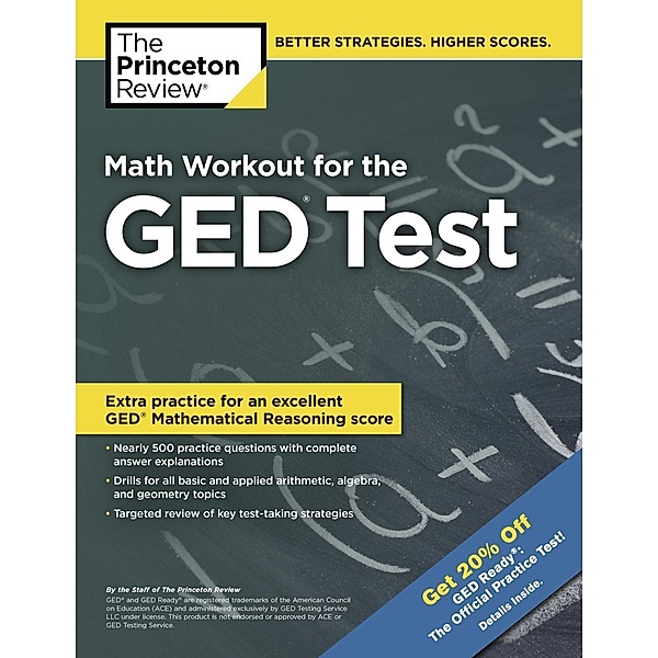 Math Workout for the GED Test / College Test Preparation, The Princeton Review