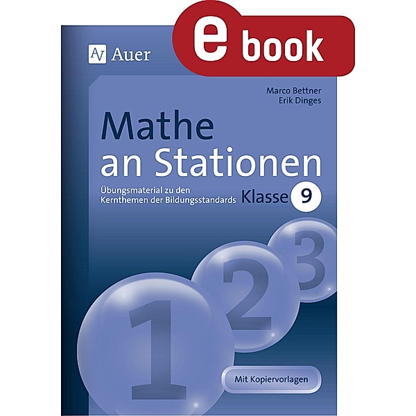 Mathe an Stationen Klasse 9 / Stationentraining SEK, Marco Bettner, Erik Dinges
