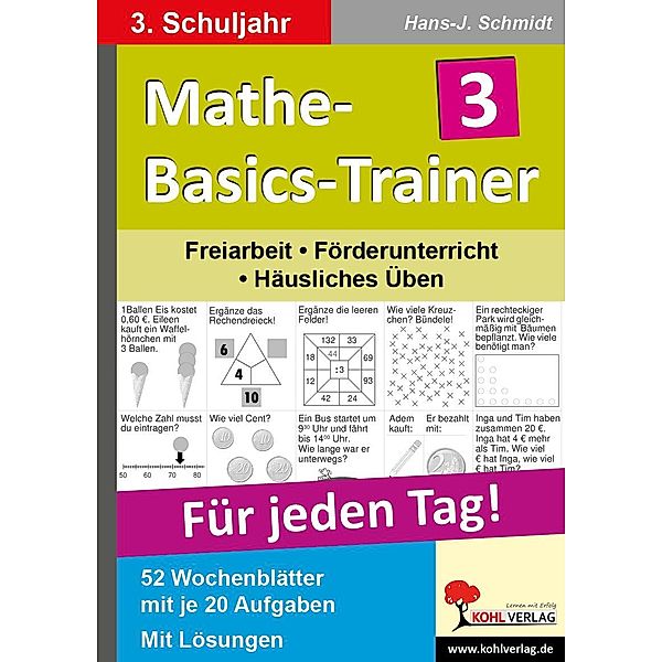 Mathe-Basics-Trainer 3. Schuljahr, Hans J Schmidt