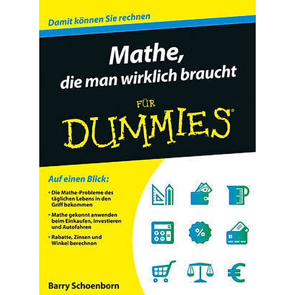 Mathe, die man wirklich braucht für Dummies, Barry Schoenborn