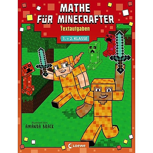 Mathe für Minecrafter - Textaufgaben 1. und 2. Klasse