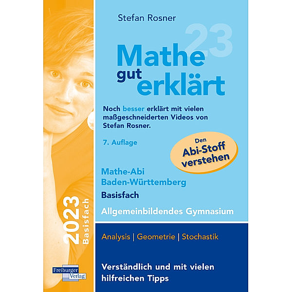 Mathe gut erklärt 2023 Basisfach Baden-Württemberg Gymnasium, Stefan Rosner