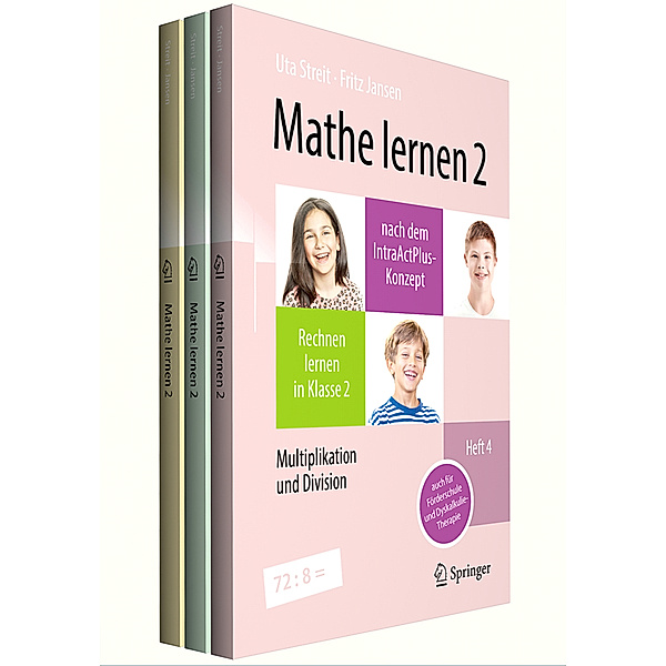 Mathe lernen 2 nach dem IntraActPlus-Konzept (Set: Hefte 4-6), Uta Streit, Fritz Jansen