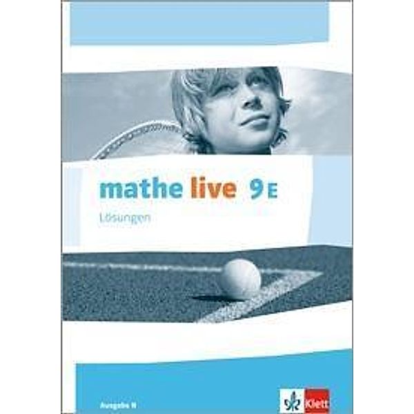 mathe live, Ausgabe N: mathe live 9E. Ausgabe N