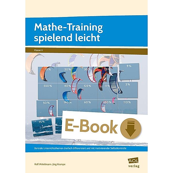 Mathe-Training spielend leicht - 6. Klasse, Rolf Mittelmann, Jörg Krampe