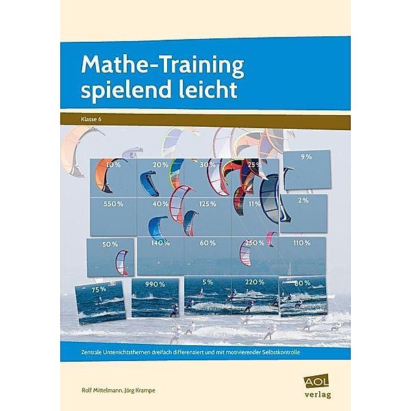 Mathe-Training spielend leicht - 6. Klasse, Rolf Mittelmann, Jörg Krampe