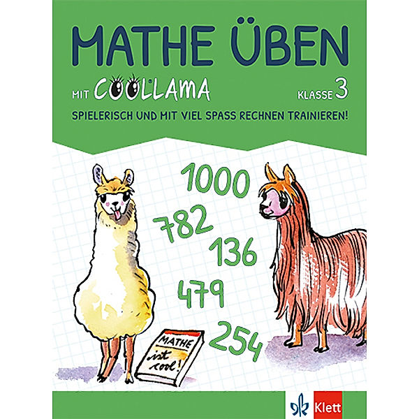 Mathe üben mit Coollama 3. Spielerisch und mit viel Spaß rechnen trainieren!