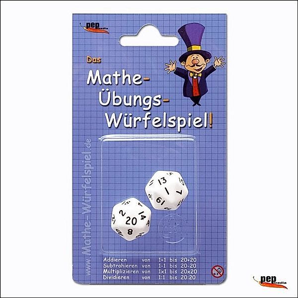 pep media Mathe-Übungs-Würfelspiel! (Spiel)