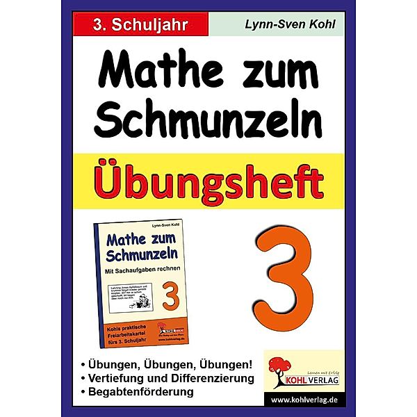 Mathe zum Schmunzeln - Übungsheft, 3. Schuljahr, Lynn S Kohl