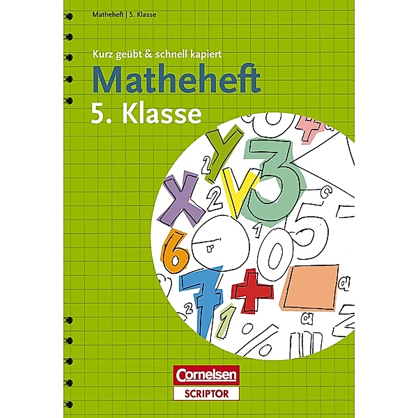 Matheheft 5. Klasse, Fritz Kammermeyer, Roland Zerpies