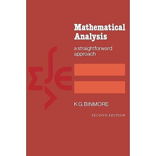 Mathematical Analysis, K. G. Binmore