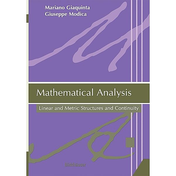 Mathematical Analysis, Mariano Giaquinta, Giuseppe Modica