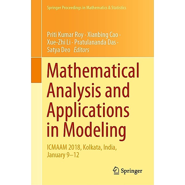 Mathematical Analysis and Applications in Modeling / Springer Proceedings in Mathematics & Statistics Bd.302