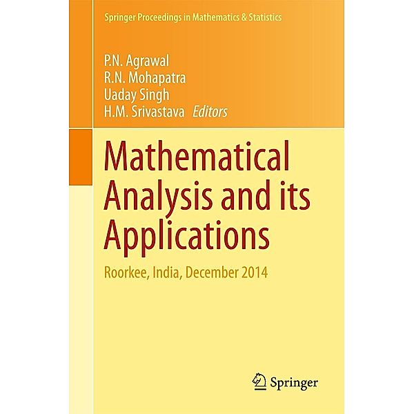 Mathematical Analysis and its Applications / Springer Proceedings in Mathematics & Statistics Bd.143