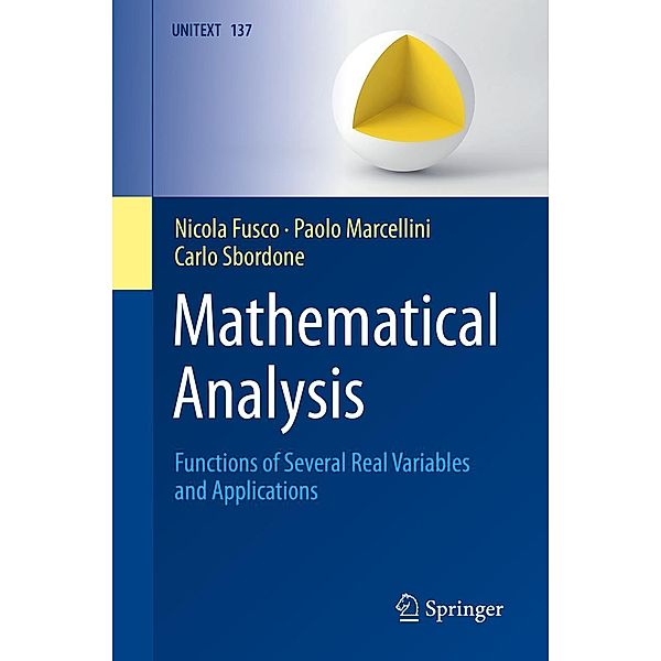Mathematical Analysis / UNITEXT Bd.137, Nicola Fusco, Paolo Marcellini, Carlo Sbordone