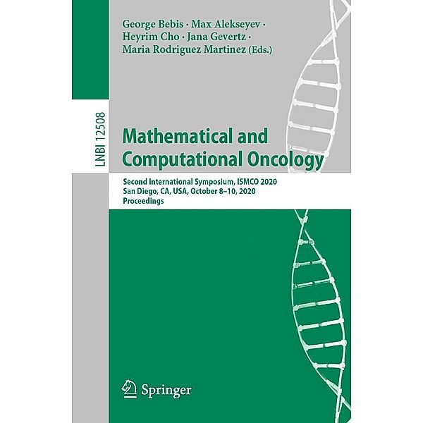 Mathematical and Computational Oncology / Lecture Notes in Computer Science Bd.12508