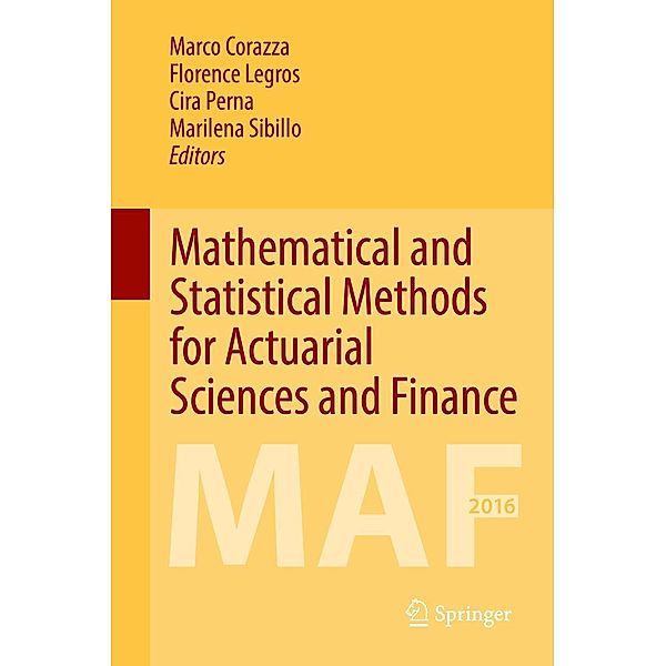 Mathematical and Statistical Methods for Actuarial Sciences and Finance