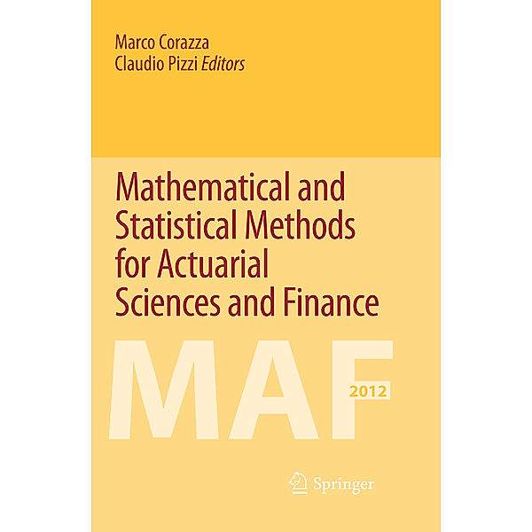 Mathematical and Statistical Methods for Actuarial Sciences and Finance