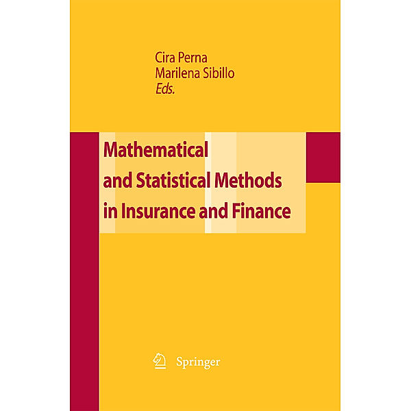 Mathematical and Statistical Methods for Insurance and Finance