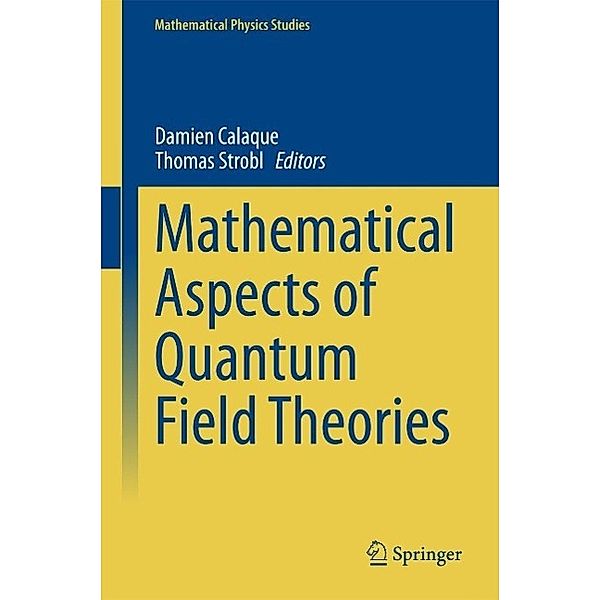 Mathematical Aspects of Quantum Field Theories / Mathematical Physics Studies