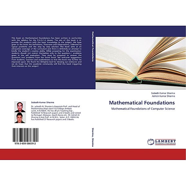 Mathematical Foundations, Subodh Kumar Sharma, Ashish Kumar Sharma