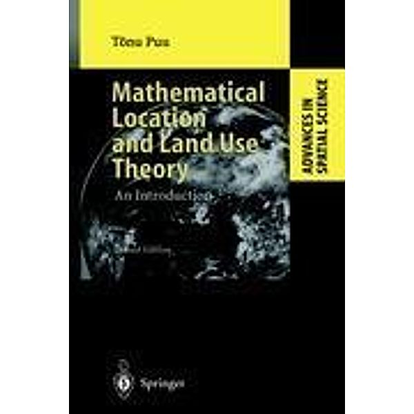 Mathematical Location and Land Use Theory, Tönu Puu