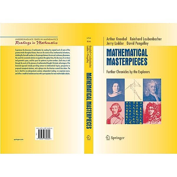 Mathematical Masterpieces / Undergraduate Texts in Mathematics, Art Knoebel, Reinhard Laubenbacher, Jerry Lodder, David Pengelley