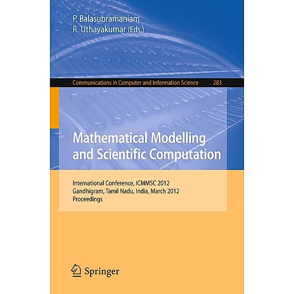 Mathematical Modelling and Scientific Computation / Communications in Computer and Information Science Bd.283
