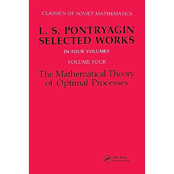 Mathematical Theory of Optimal Processes, L. S. Pontryagin