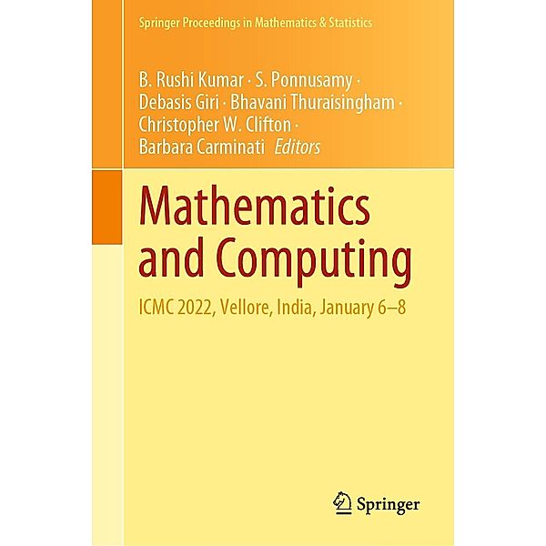 Mathematics and Computing / Springer Proceedings in Mathematics & Statistics Bd.415