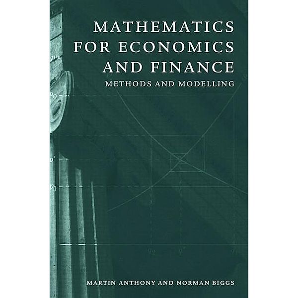 Mathematics for Economics and Finance, Martin Anthony