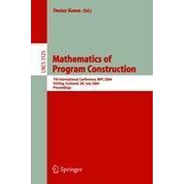 Mathematics of Program Construction